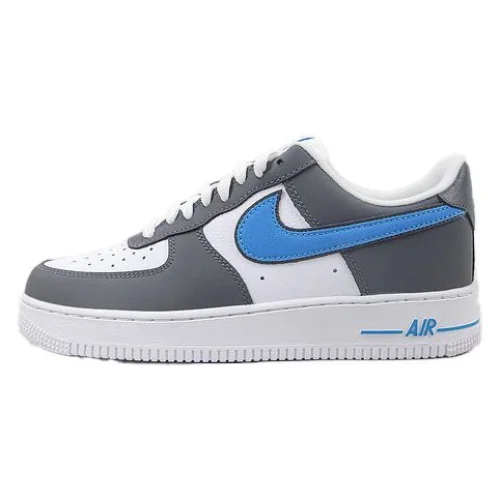 Nike Air Force 1 Low 07 "Dark Grey/Neon Blue"