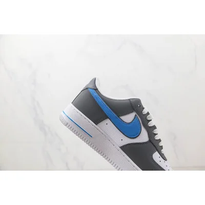 Nike Air Force 1 Low 07 "Dark Grey/Neon Blue" фото № 3 Nike Air Force 1 Low 07 "Dark Grey/Neon Blue" фото № 3
