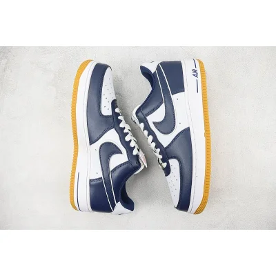 Nike Air Force 1 Low ’07 "White/Blue" фото № 7