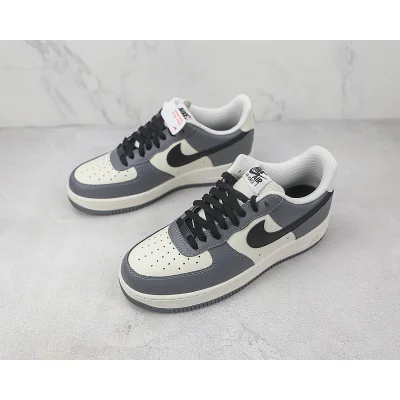 Nike Air Force 1 Low "Grey/Sail" фото № 5