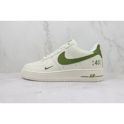 Nike Air Force 1 07 Low "40th Anniversary/Rice White/Olive Green/Gold" фото № 2