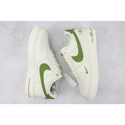 Nike Air Force 1 07 Low "40th Anniversary/Rice White/Olive Green/Gold" фото № 6