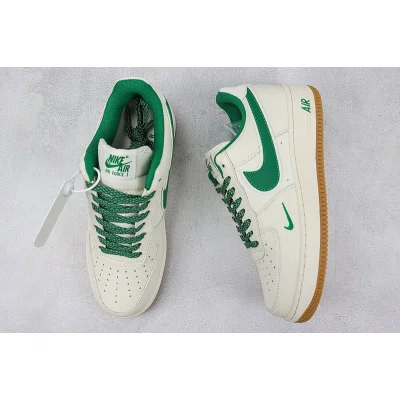 Nike Air Force 1 Low "Rice White/Green/Beige" фото № 7