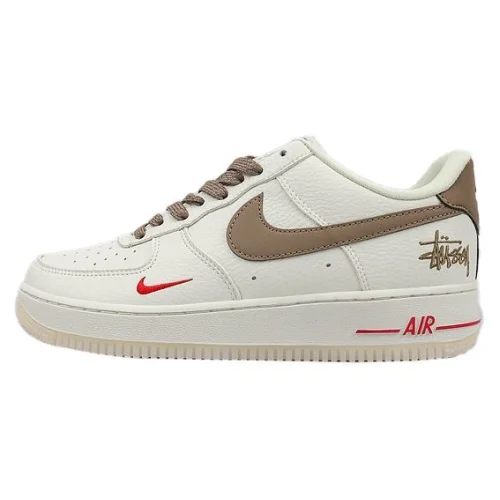 Stussy x Nike Air Force 1 Low "Brown/Cream White"