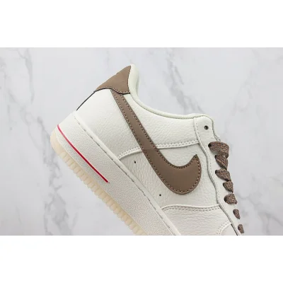 Stussy x Nike Air Force 1 Low "Brown/Cream White" фото № 3
