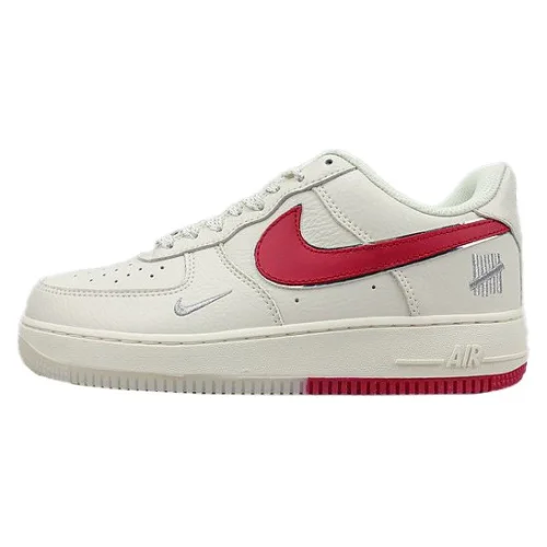 Undefeated x Nike Air Force 1 Low "White/Red/Sliver"