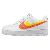 Nike Air Force 1 Low "White/Orange/Yellow/Double Swoosh"