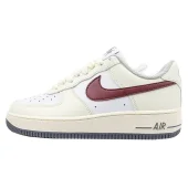 Nike Air Force 1 Low "Flower Messenger/Cream White/White/Red"