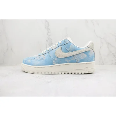Nike Air Force 1 Low "Blue Suede" фото № 2
