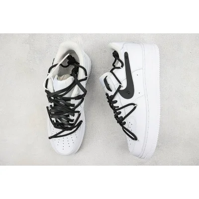 Nike Air Force 1 Low "White/Black Double Lacing" фото № 7 Nike Air Force 1 Low "White/Black Double Lacing" фото № 7