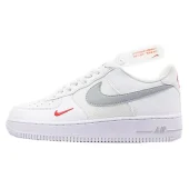 Nike Air Force 1 Low "White/Red/Grey"