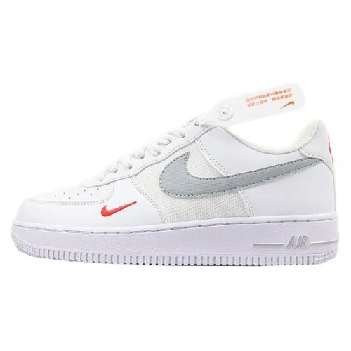 Nike Air Force 1 Low "White/Red/Grey"