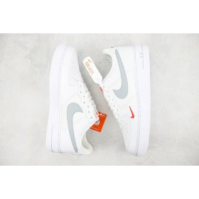 Nike Air Force 1 Low "White/Red/Grey" фото № 6 Nike Air Force 1 Low "White/Red/Grey" фото № 6