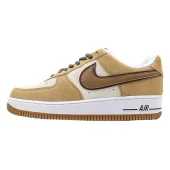 Nike Air Force 1 Low "Khaki Suede/White/Black"