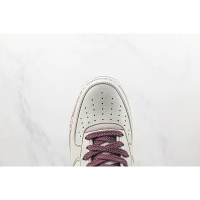 Undefeated x Nike Air Force 1 Low "Wine/Red" фото № 4
