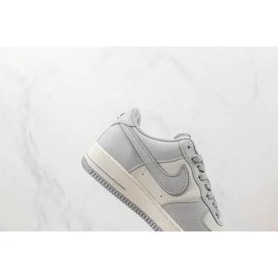 Stussy x Nike Air Force 1 Low "Grey/Beige" фото № 3