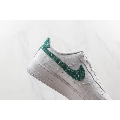 Nike Air Force 1 Low "White/Green Paisley" фото № 3 Nike Air Force 1 Low "White/Green Paisley" фото № 3