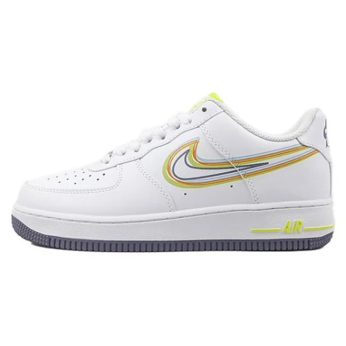 Nike Air Force 1 Low "White/Volt-Orange"