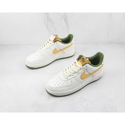 Nike Air Force 1 Low "Rice White/Yellow/Dark Olive Green" фото № 5