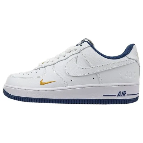 Nike Air Force 1 Low "White/Blue/Gold Hook"