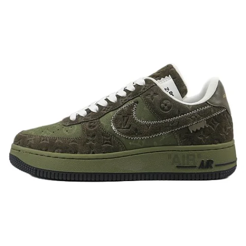 Louis Vuitton x Nike Air Force 1 Low "Brown/Green"