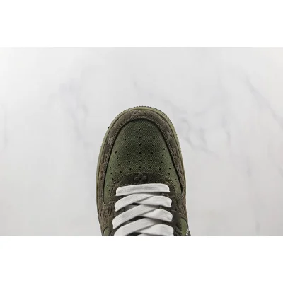 Louis Vuitton x Nike Air Force 1 Low "Brown/Green" фото № 4