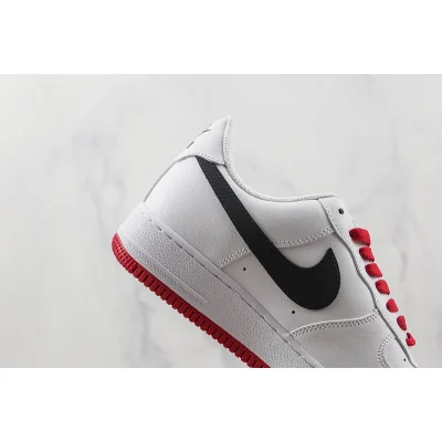 Nike Air Force 1 07 Low "White/Wine Red/Black" фото № 4 Nike Air Force 1 07 Low "White/Wine Red/Black" фото № 4