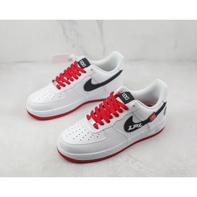 Nike Air Force 1 07 Low "White/Wine Red/Black" фото № 5 Nike Air Force 1 07 Low "White/Wine Red/Black" фото № 5