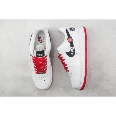 Nike Air Force 1 07 Low "White/Wine Red/Black" фото № 7 Nike Air Force 1 07 Low "White/Wine Red/Black" фото № 7