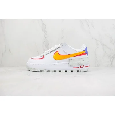 Nike Air Force 1 Shadow "White/Sundial" фото № 2