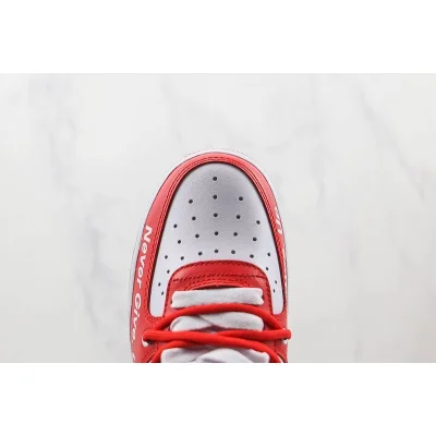 Nike Air Force 1 Low "White University Red" фото № 3
