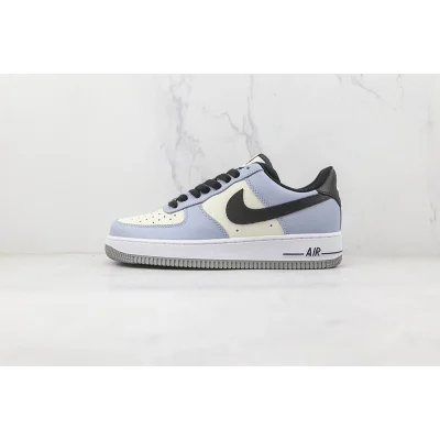 Nike Air Force 1 Low "Blue/Beige" фото № 2