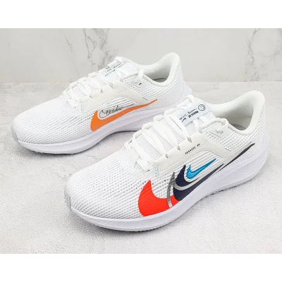 Nike Air Zoom Pegasus 40 "White/Multi Swoosh" фото № 5
