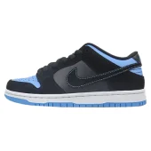 Nike Dunk Low "Black/University Blue"