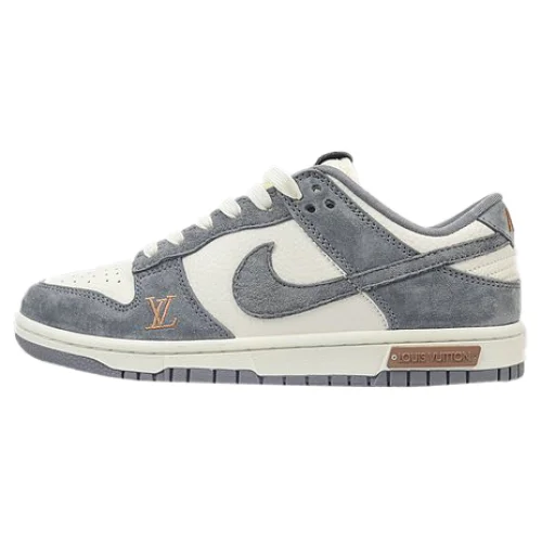Louis Vuitton x Nike Dunk Low "Woodgate Grey/White"