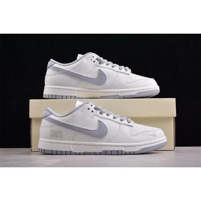 Nike Dunk Low "White/Gray/NYC" фото № 7 Nike Dunk Low "White/Gray/NYC" фото № 7