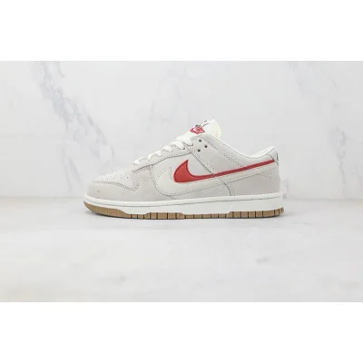 Nike Dunk Low SE 85 Double Swoosh "Sail Grey/Orange" фото № 2