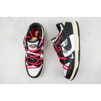 Nike SB Dunk Low "Black/White" фото № 6