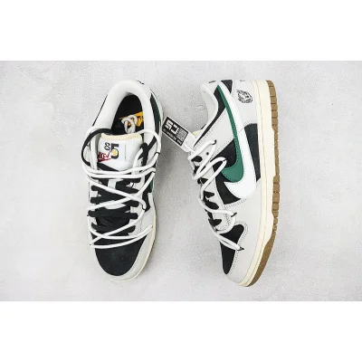 Nike SB Dunk Low Swoosh 85 "Grey/Green/Black" фото № 6