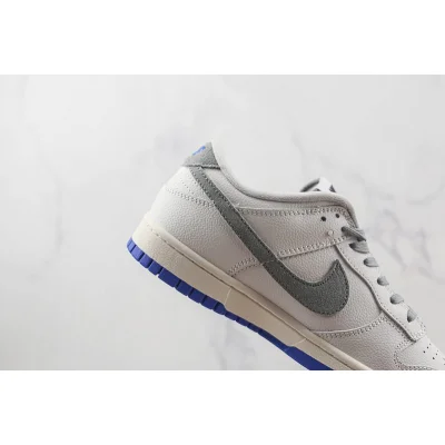 Nike SB Zoom Dunk Low "White/Light Grey/Blue" фото № 4