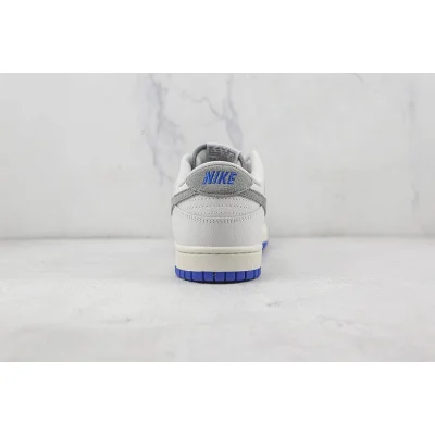Nike SB Zoom Dunk Low "White/Light Grey/Blue" фото № 8