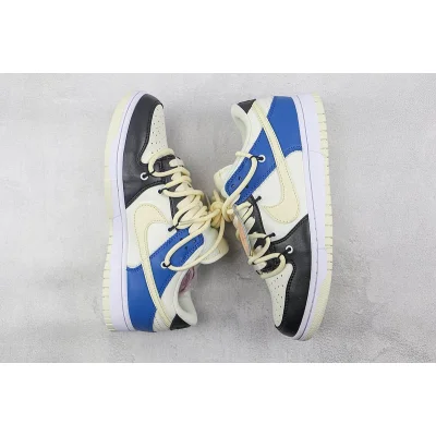 Nike SB Dunk Low Retro XD "Light Beige/Black/Dark Blue" фото № 7