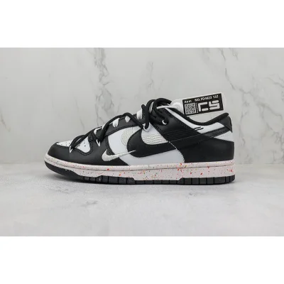 Nike Dunk Low Shooshes "White/Black" фото № 2