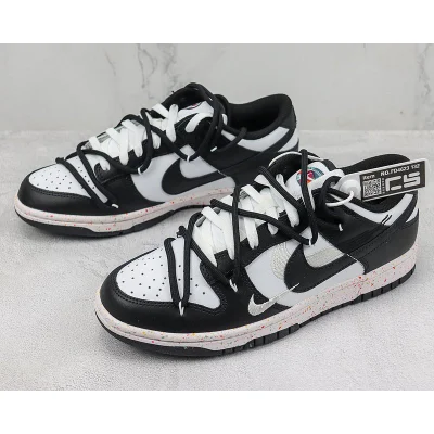 Nike Dunk Low Shooshes "White/Black" фото № 5