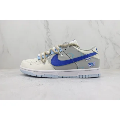Nike Dunk Low "Ivory Hyper Royal" фото № 2