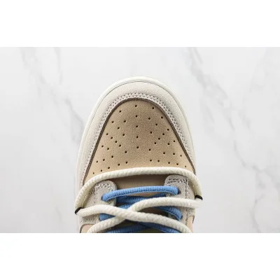 Nike Dunk Low "Beige/Brown/Blue" фото № 3