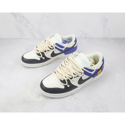 Nike Dunk Low "Virgil/Cream/Blue" фото № 5