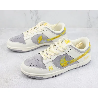 MLB x Nike Dunk Low "Off White/Yellow/Dark Grey" фото № 5 MLB x Nike Dunk Low "Off White/Yellow/Dark Grey" фото № 5