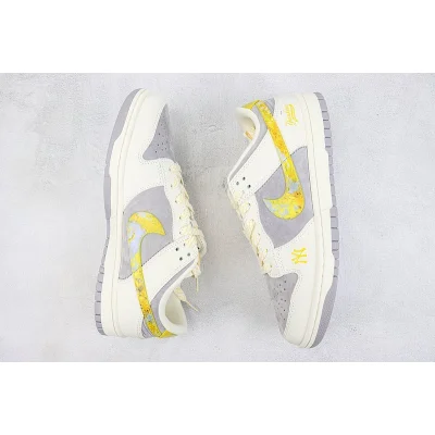MLB x Nike Dunk Low "Off White/Yellow/Dark Grey" фото № 7 MLB x Nike Dunk Low "Off White/Yellow/Dark Grey" фото № 7