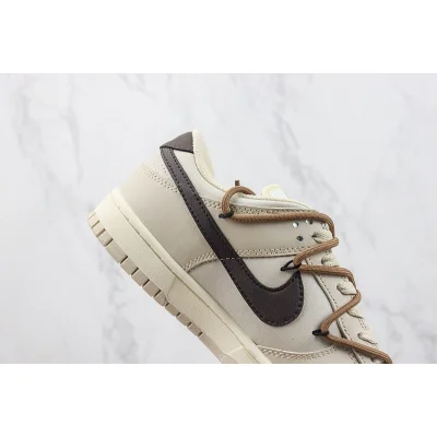 Nike Dunk Low "Cream/Brown/Coffee Lacing" фото № 3